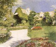 Farmhouse at Trouville Gustave Caillebotte
